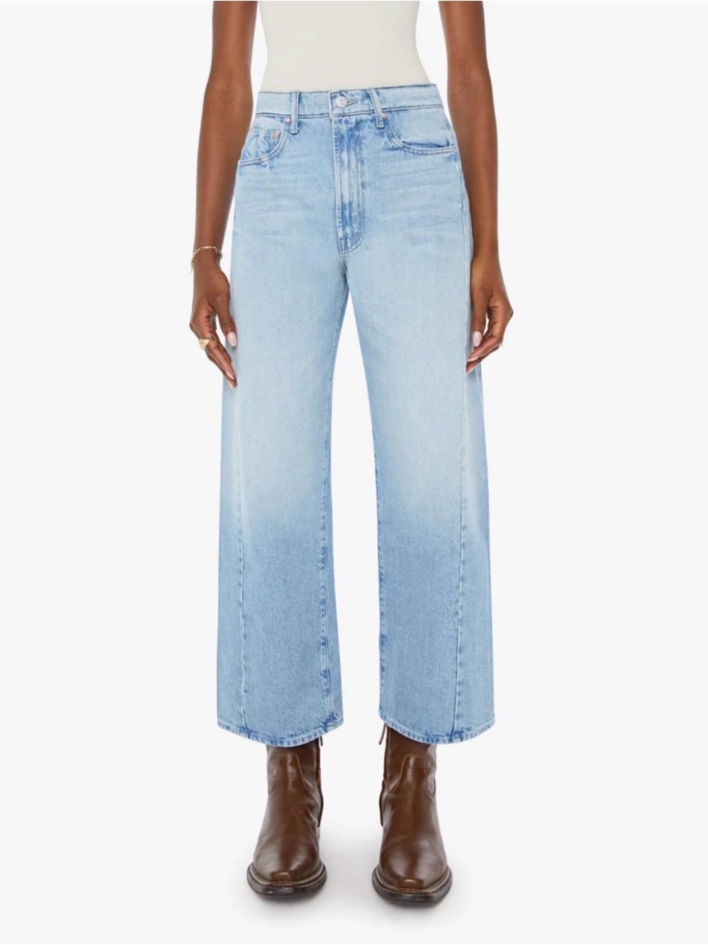 Mother Half Pipe Ankle Jeans- This Is How I Roll